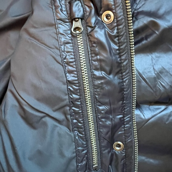 Sorel black puffy jacket size M w faux fur hood - Picture 6 of 8